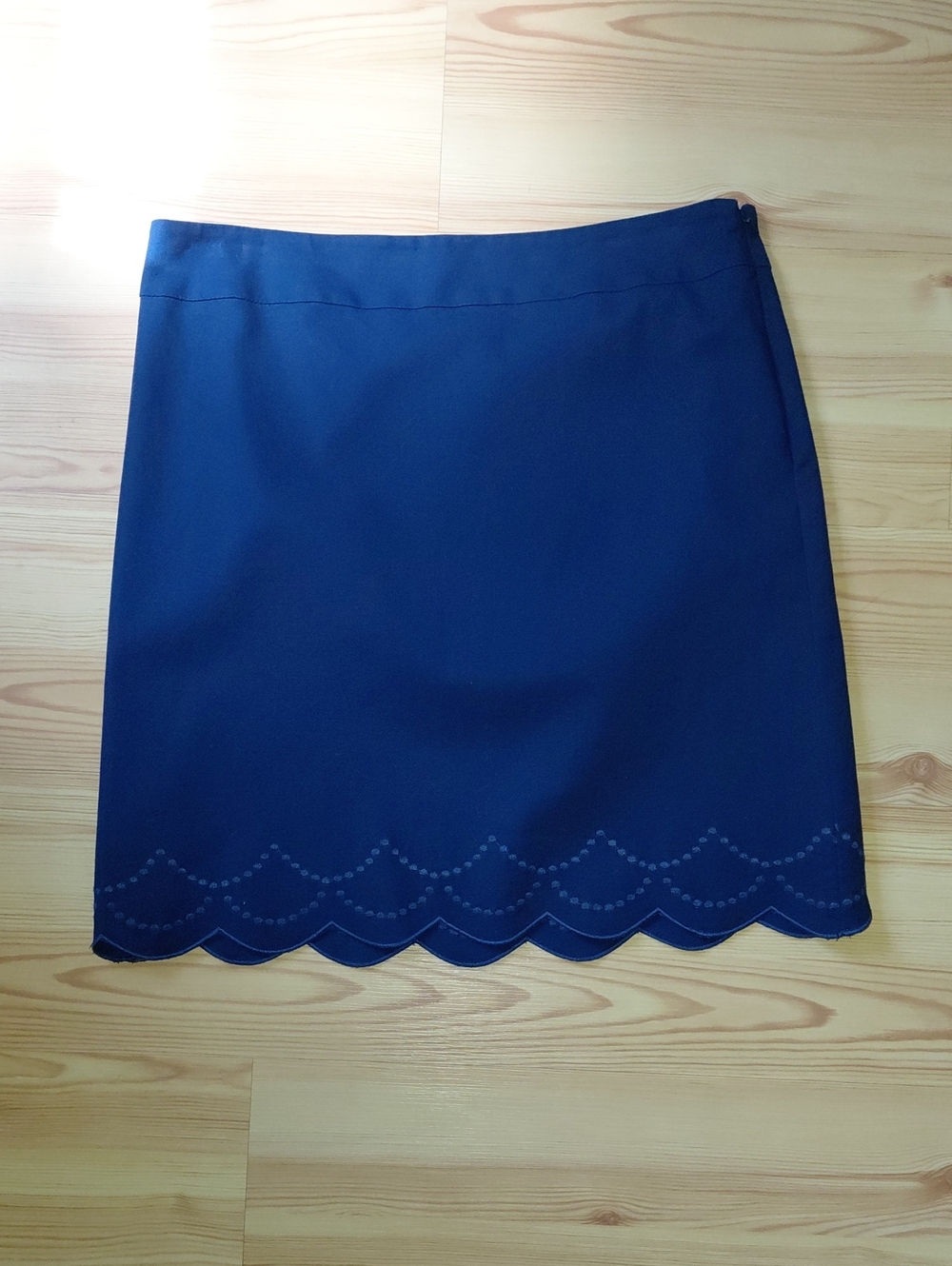Talbots Women's Scallop Hem Skirt- Size 10